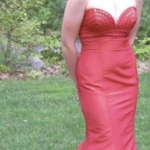 Jovani Red Gown Formal Dress